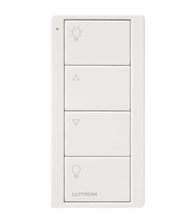 Control Pico Lutron para Iluminación PJ2 4B L01P BatWH-L01P WH