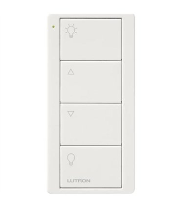 Control Pico Lutron para Iluminación PJ2 4B L01P BatWH-L01P WH
