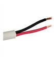 Cable Para Altavoces Libre de Oxigeno Trenzado 14X2, Caja de 500 pies Blanco