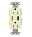 Receptacle Claro CAR 15 120V15AUBTR-AL AL 