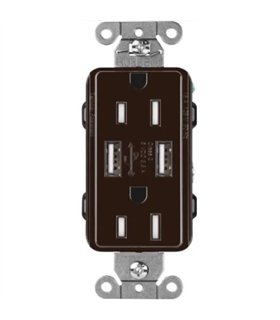 Toma Claro CAR 15  120V15AUBTR-BR BR  