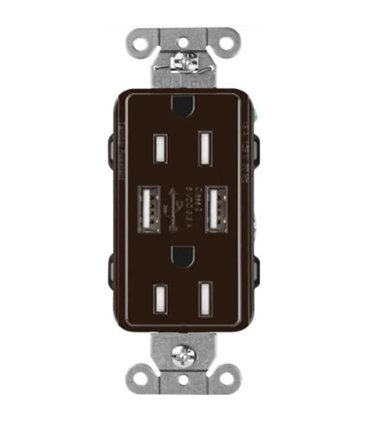 Toma Claro CAR 15  120V15AUBTR-BR BR  