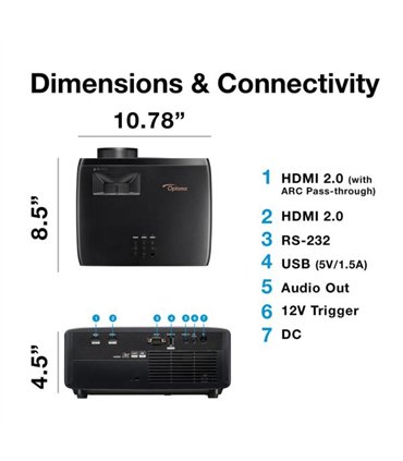 Proyector laser 4K UHD
