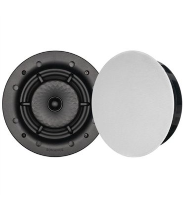 Altavoz de Techo Redondo 8" Exterior VXXT8R con rejilla blanca (1 par)