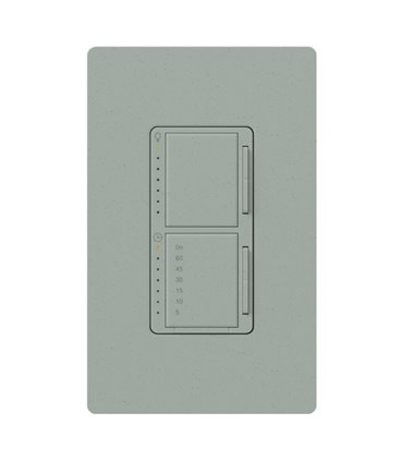 Lutron MAESTRO Dual Atenuador/Temporizador SATIN COLORS