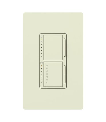 Lutron MAESTRO Dual Atenuador/Temporizador SATIN COLORS