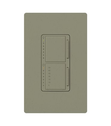 Lutron MAESTRO Dual Atenuador/Temporizador SATIN COLORS