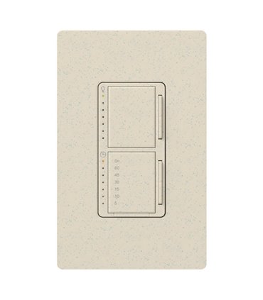 Lutron MAESTRO Dual Atenuador/Temporizador SATIN COLORS