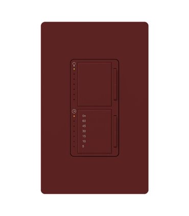 Lutron MAESTRO Dual Atenuador/Temporizador SATIN COLORS