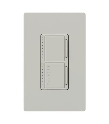 Lutron MAESTRO Dual Atenuador/Temporizador SATIN COLORS