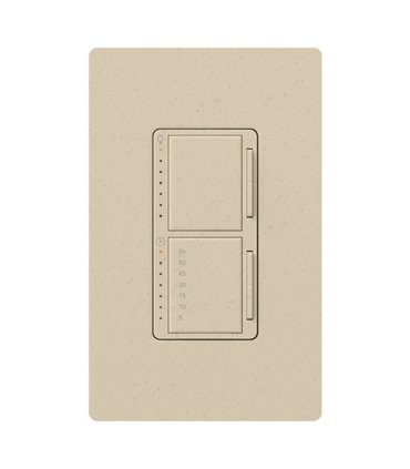 Lutron MAESTRO Dual Atenuador/Temporizador SATIN COLORS