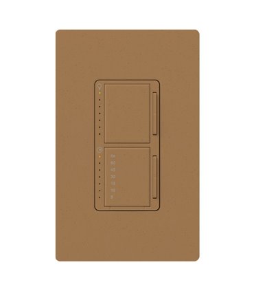 Lutron MAESTRO Dual Atenuador/Temporizador SATIN COLORS