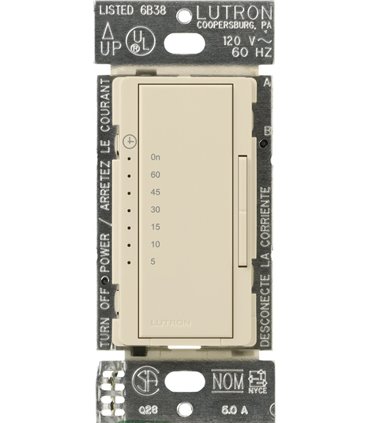 Temporizador Lutron Linea MAESTRO SATIN COLORS