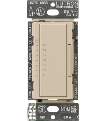Temporizador Lutron Linea MAESTRO SATIN COLORS