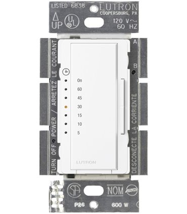 Eco-temporizador Lutron MAESTRO Colores brillantes