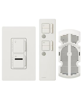MAESTRO IR Dual luz/Ventilador 300W canopy y control remoto colores brillantes
