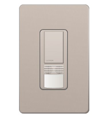 Sensor Interruptor Vac Lutron MAESTRO Ultrasonido Colores Satin
