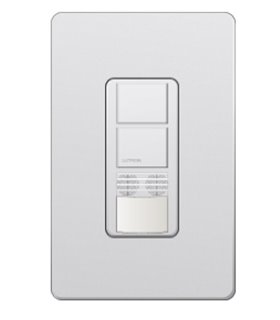 Sensor Interruptor Dual Lutron MAESTRO Ultrasonido Colores Satin
