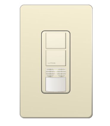 Sensor Interruptor Dual Lutron MAESTRO Ultrasonido Colores Brillantes