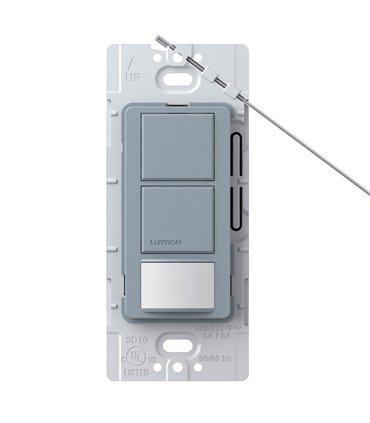 Sensor Interruptor Dual Lutron MAESTRO 6A Colores Satin