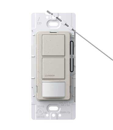 Sensor Interruptor Dual Lutron MAESTRO 6A Colores Satin