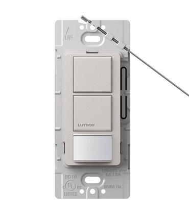 Sensor Interruptor Dual Lutron MAESTRO 6A Colores Satin