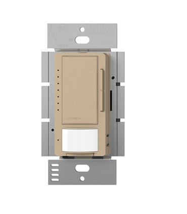 Sensor Atenuador Vacancia Lutron MAESTRO CL Colores Satin