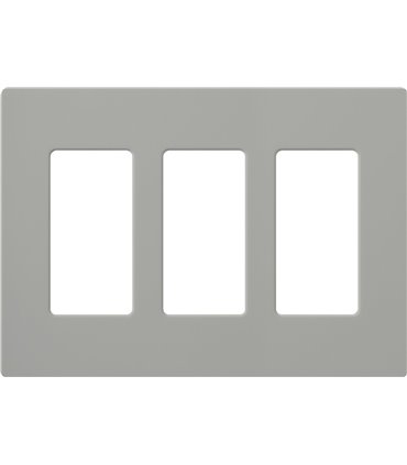 Placa 3 Ventanas Claro WH