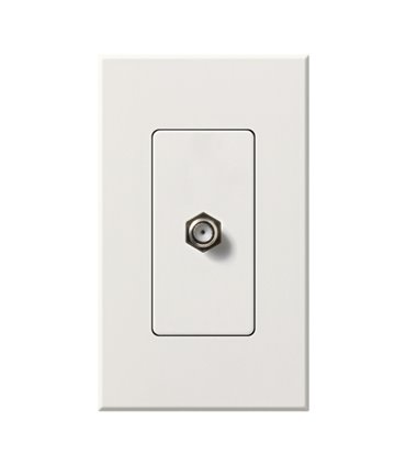 Toma TV Lutron NOVA T Colores Mate