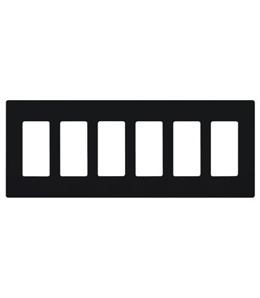 Placa 6 Ventanas Claro WH