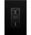 Receptacle NovaT NTR 15 120V15ADDTR BL 