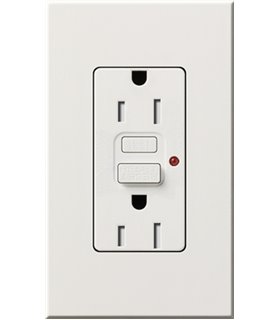 Toma corriente Lutron NOVA T 15A GFCI a prueba de manipulaciones Colores Mate