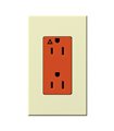 Receptacle NovaT NTR 15 120V15AIG OR-AL 