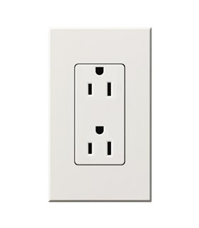 Toma corriente Lutron NOVA T 15A Colores Mate
