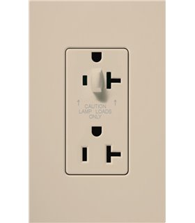 Toma Corriente NOVA T 20A TAMPER RESIST Color TP