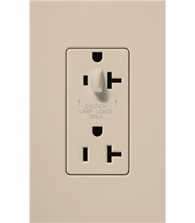 Toma Corriente NOVA T 20A TAMPER RESIST Color TP