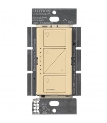 Atenuador de pared CFL/LED 150W Lutron Caséta Colores brillantes