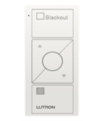 Control Lutron Pico wireless (grabado blackout text) 3 Botones + RL