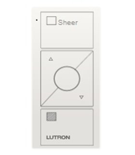 Control Lutron Pico wireless (grabado sheer text ) 3 Botones + RL