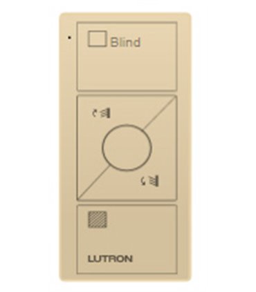 Control Lutron Pico wireless (grabado blind text) 3 Botones + RL