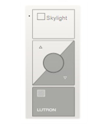 Control Lutron Pico wireless (grabado Skylight text) 3 Botones + RL