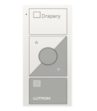 Control Lutron Pico wireless (grabado drapery text) 3 Botones + RL