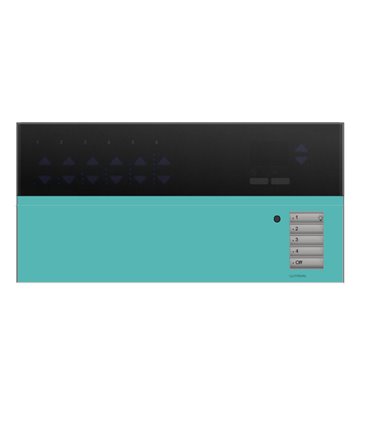Placa GrafikEyeQS 0 Shades SATIN COLORS con grabado y Tapa trasluz