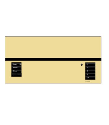 Placa GrafikEyeQS 1 Shade Metales con grabado