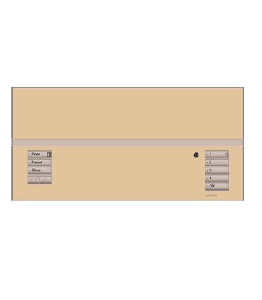 Placa GrafikEyeQS 1 Shade SATIN COLORS con grabado