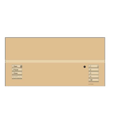 Placa GrafikEyeQS 1 Shade SATIN COLORS con grabado