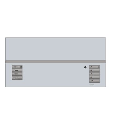 Placa GrafikEyeQS 1 Shade SATIN COLORS con grabado