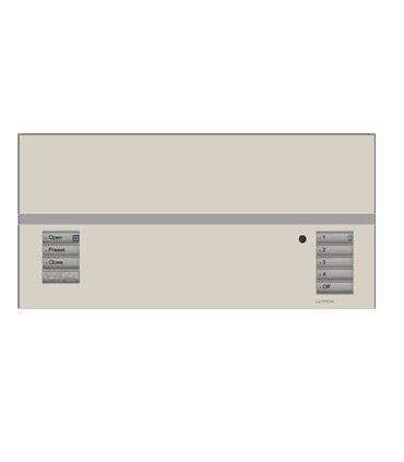 Placa GrafikEyeQS 1 Shade SATIN COLORS con grabado