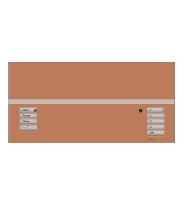 Placa GrafikEyeQS 1 Shade SATIN COLORS con grabado