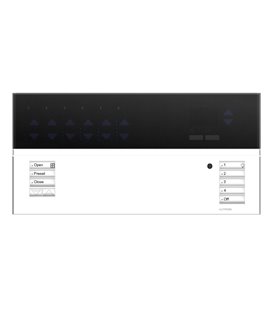 Placa GrafikEyeQS 1 Shade SATIN COLORS con grabado y Tapa trasluz